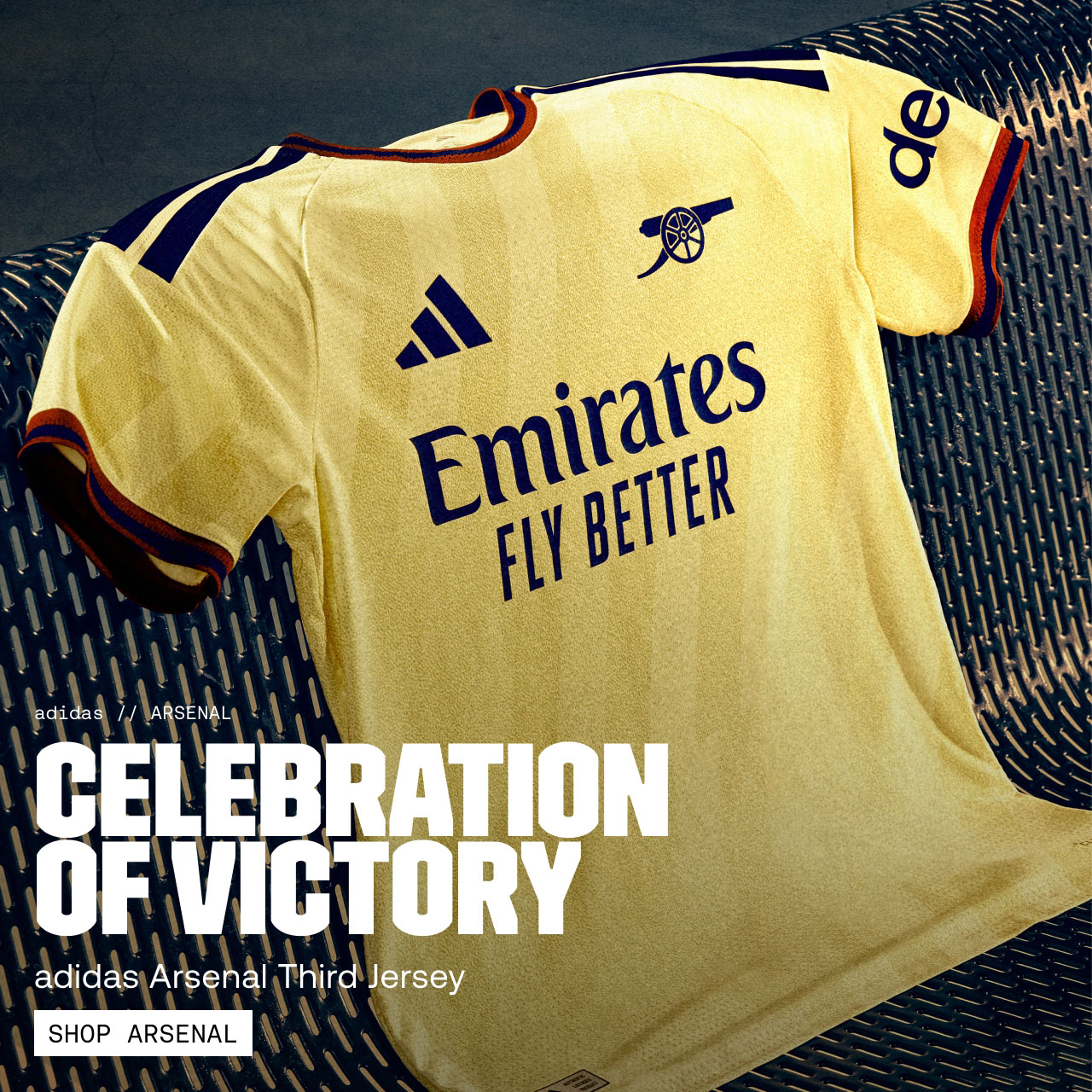 NEW adidas Arsenal Third Jersey